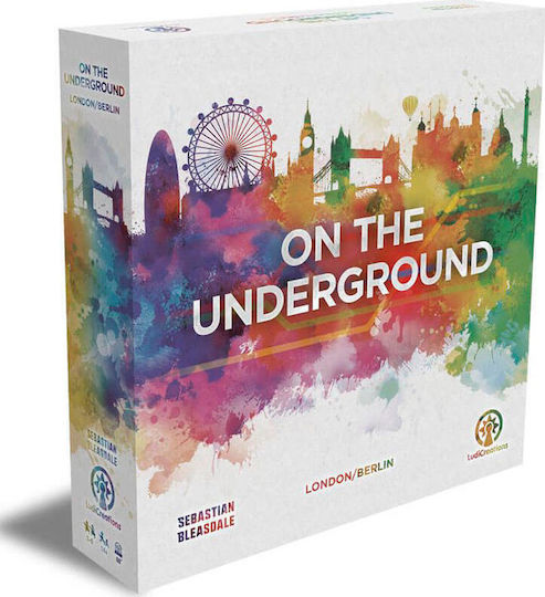 Joc de Societate On the Underground: London/Berlin pentru 2-4 Jucători 14+ Ani LDR1922000 (EN) Ludi Creations