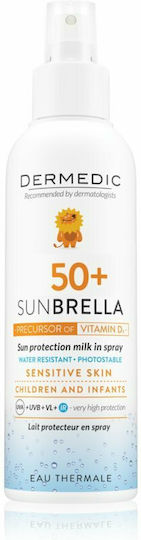 Dermedic Sunbrella Wasserdicht Baby Sonnencreme Spray SPF50 150ml