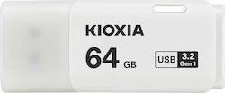 Kioxia TransMemory U301 64GB USB 3.2 Stick White