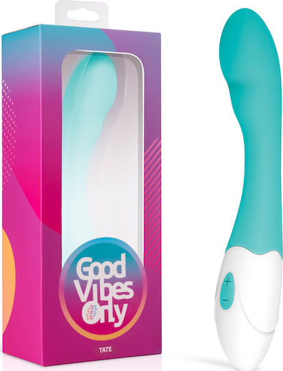 Good Vibes Only Tate G-Spot Vibrator Вибратор G-Spot 19см Teal