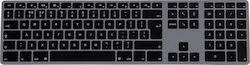 Matias Wired RGB Aluminum Keyboard for Mac Doar tastatura UK Gri