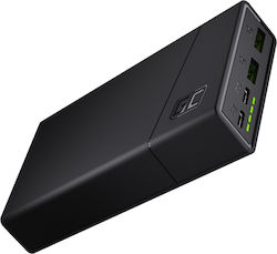 Green Cell PowerPlay20 20000mAh 18W Μαύρο