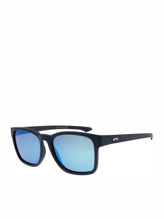 Goggle Sunfall Sunglasses with Navy Blue Plastic Frame E887-2P