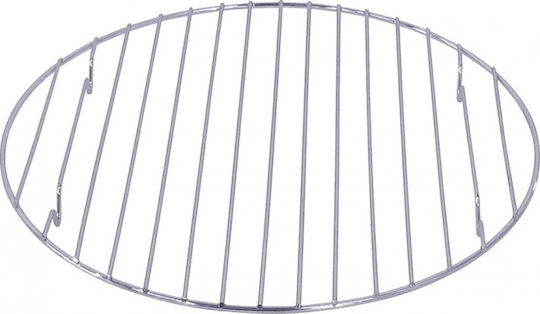 Karageorgos Bros Rund Inox Grillrost mit Beinen 33.5cmcm