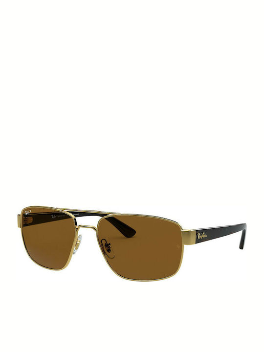 Ray Ban Männliche Sonnenbrillen mit Goldenem Ra...