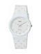 Q&Q Kids Analog Watch with Rubber/Plastic Strap White