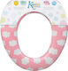 Kiokids Toddler Toilet Seat Soft-Padded Pink