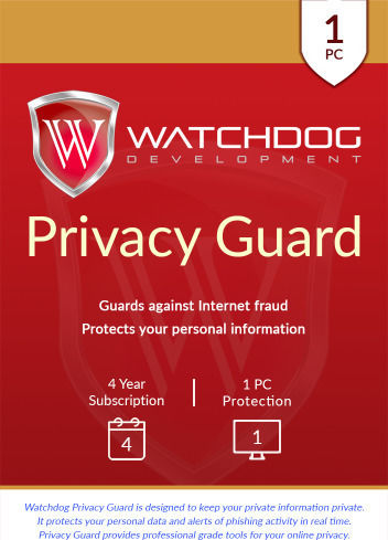 Watchdog Development Privacy Guard pentru 1 Dispozitiv și 4 Ani de Utilizare (Licență Electronică)
