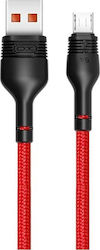 XO NB55 Braided USB 2.0 spre micro USB Cablu Ro...