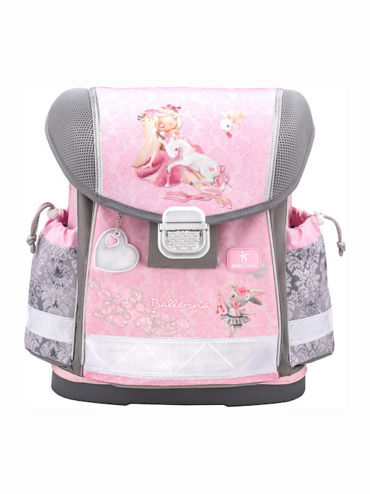 Belmil Ballerina Classy Elementary School Backpack Pink L32xW19xH36cm