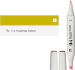 Montana Colors 94 Design Marker 7mm Yellow