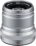 Fujifilm Crop Camera Lens Fujinon XF 50mm f/2 R WR Wide Angle for Fujifilm X Mount Silver