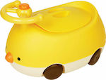 Kikka Boo Potty with Steering Wheel Chick with Lid Yellow up to 7kg