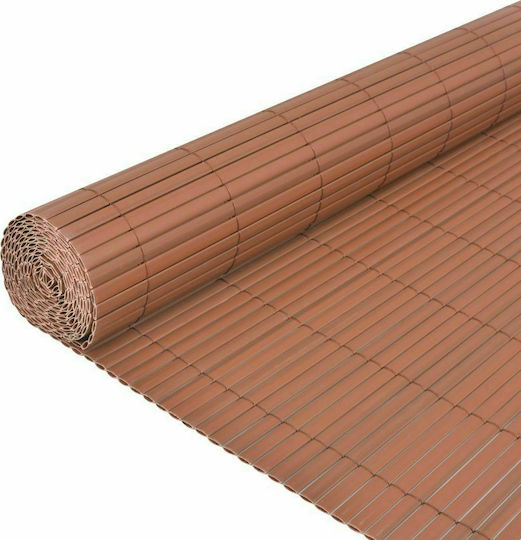 vidaXL Plastic Bamboo Fencing 90x500cm
