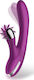 Action No 2 Finger Double Function Δονητής Rabbit 24cm Purple