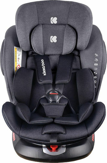 Kikka Boo Καθισματάκι Αυτοκινήτου Felix 0-36 kg με Isofix Dark Grey