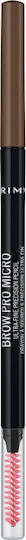 Rimmel Brow Pro Micro Creion Pentru Sprâncene 002 Castaniu Deschis