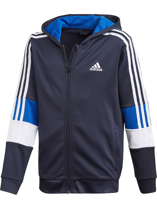 adidas Παιδική Ζακέτα Must Haves Aeroready Navy Μπλε