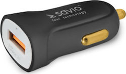 Savio Car Charger with Port 1xUSB-A