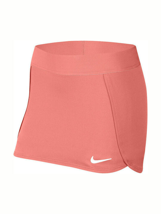 Nike Детска пола Dri-Fit Едноцветен Оранжев