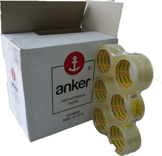 Komet Verpackungsfolie PP Durchsichtig Stumm 48mm x 60m Transparent 36Stück