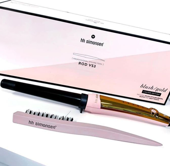 hh Simonsen Rod Curling Iron VS3 Limited Edition With Styling