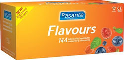 Pasante Προφυλακτικά Flavours 144τμχ 53mm Multiflavored