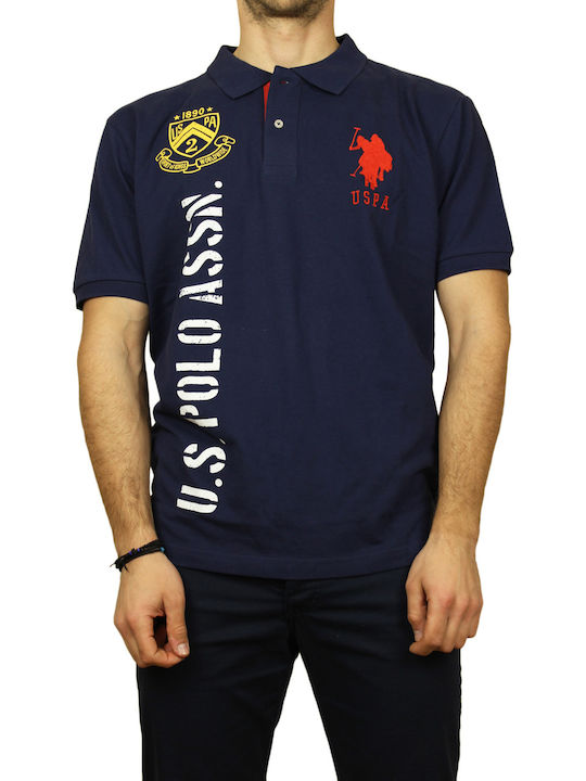 U.S. Polo Assn. Herren Kurzarmshirt Polo Navy