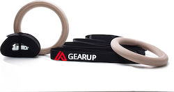 Gearup Inele de gimnastică cu Diametru 23.5cm