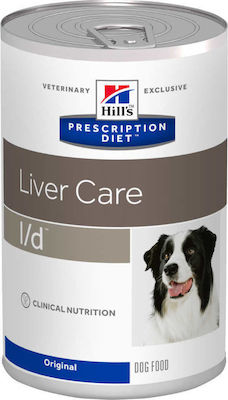 Hill's Prescription Diet Liver Care l/d Canned Diet / Sterilised Wet Dog Food with Chicken 1 x 370gr