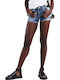 Women's Jean High-waisted Shorts Blue
