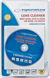 Esperanza Почистващ Препарат За Лещи CD/DVD CD/DVD Cleaning Disk
