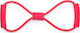 BigBuy 144806 Resistance Band Figure 8 with Handles Red 0.40m