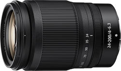 Nikon Full Frame Camera Lens 24-200mm f/4-6.3 VR Standard Zoom / Wide Angle for Nikon Z Mount Black