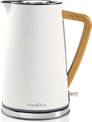 Nedis Kettle 1.7lt 2200W White