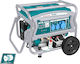Total Generators Benzin mit Rädern und maximaler Leistung 7.5kVA