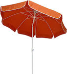 Campus Foldable Beach Umbrella Diameter 2m Orange