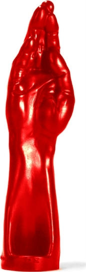 Oxballs J.O. Fist Deep Double Penetrator Analdildo Red
