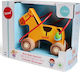 iwood Λαβύρινθος Horse Roller Bead Cart από Ξύλο για 12+ Μηνών