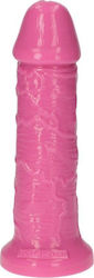 Toyz4lovers Glass Dildo With Suction Cup Pink 22cm