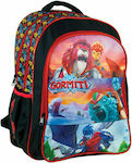 Gim Gormiti School Bag Backpack Elementary, Elementary Multicolored