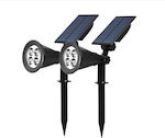 Hoppline Set Spiked Solar Lights IP65 2pcs