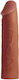 Lovetoy Pleasure X-tender Series X-tra Girth Penis Extension Brown 17.272cm