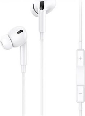 Usams EP-41 In-ear Handsfree with USB-C Connector White