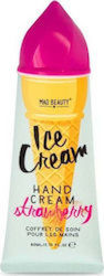 Mad Beauty Ice Cream Moisturizing Hand Cream Strawberry 80ml