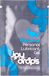 Joydrops Lubricant Gel Personal Sachet Vaginal Gel lubrifiant Natural 5ml