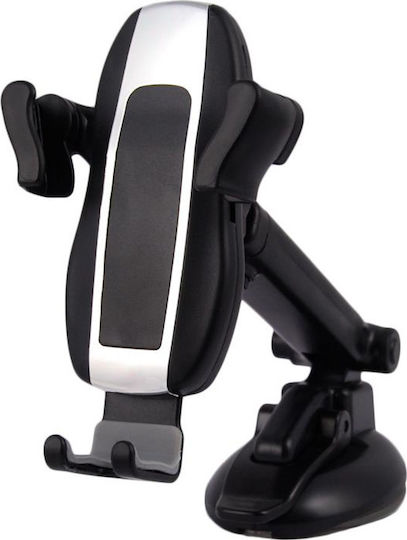 Autoline Car Mobile Mount with Adjustable Hooks Black