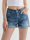 Attrattivo Women's Jean Shorts Blue