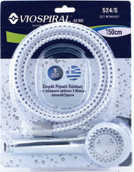 Viospiral Handheld Showerhead with Hose