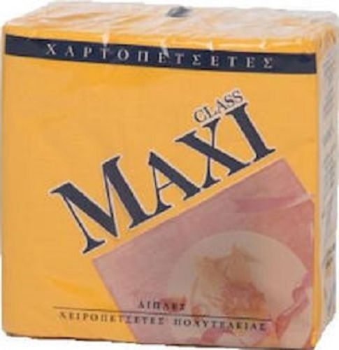 Maxi Class Салфетки Луксозни 1бр Оранжев 24x23см. 750бр